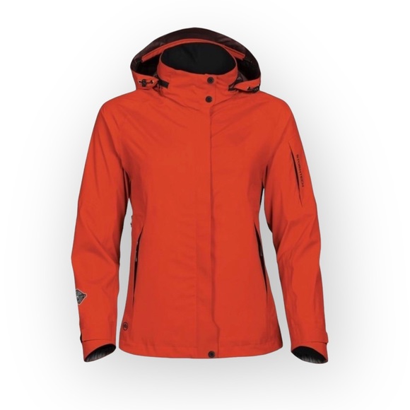 Stormtech Performance Red Precision SoftShell Jacket Size XL New w/Tag MSRP $260 - Picture 13 of 13